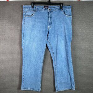 Architect Jean Company Mens Size 42X30 Blue Bootcut Denim Jeans Medium Wash
